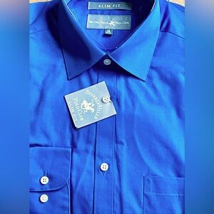 Beverly Hills Polo Club Slim Fit Dress Shirt👌🏼🕶️